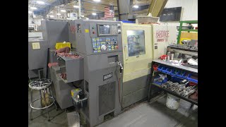 Hardinge Conquest T51 CNC Turning Center with Live Milling \u0026 Sub-Spindle