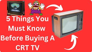 5 Tips On Buying A CRT TV For Retro Gaming