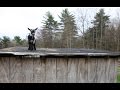 Show Off Goat Kid Dances on Roof