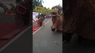 Awas,,,, Barongan ngamuk #shorts #videoshort #baronganjepara