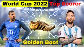 FIFA World Cup Golden Boot Winner |  Best Striker in FIFA World Cup | Golden Boot Award 2022. #messi