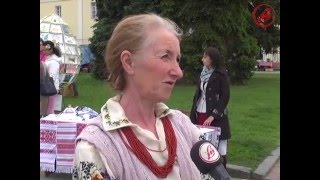 Лучани створили двохкілометровий вишитий рушник