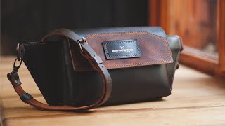 LEATHER Fanny Pack PDF Pattern With Tutorial Video / LEATHER BELT BAG #pdf #tutorial #leathercraft