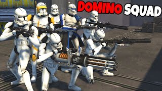 Can Domino Squad Hold RISHI MOON Outpost?! - Men of War: Star Wars Mod Battle Simulator