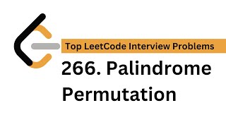 Leetcode | 266. Palindrome Permutation | Easy | Javascript