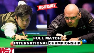 Thepchaiya Un-Nooh vs Stuart Bingham Full Match Highlights - International Championship Snooker 2024