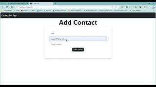 Contacts List project using React js and redux for Coding ninjas