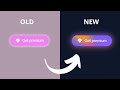 Modern CSS Glowing Gradient background Button (HTML & CSS Animation)