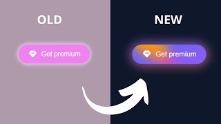 Modern CSS Glowing Gradient background Button (HTML & CSS Animation)