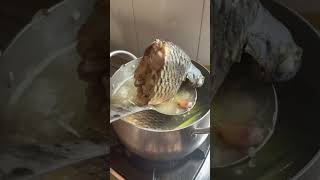 👩‍🍳ស្ងោជ្រក់ត្រី ហុតក្ដៅៗបែកញេីសខ្ចាយ😁😊🥘🍳