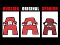 Alphabet Lore vs Russian Alphabet Lore vs Spanish Alphabet Lore - Alphabet Lore Meme - TD Rainbow