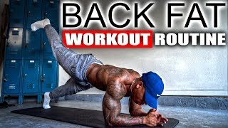 10 MINUTE BACK FAT WORKOUT