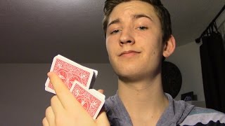 Gun shooting card trick (reveal)