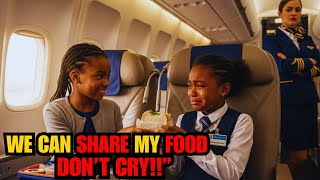 Black 8-Year-Old Shares Sandwich with Crying Girl on Plane, Gets $50,000 Reward - SHOCKING ENDING