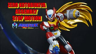 MEGAMAN X ZERO KOTOBUKIYA | STOP MOTION ASSEMBLY | #stopmotion #megamanx  #review