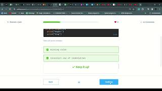 49 Module 4 Quiz | Python Developer | Sololearn
