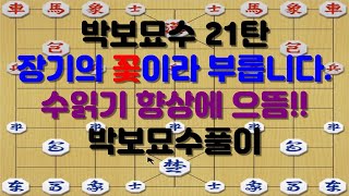 [박보묘수 21탄] 신기한 부동수 묘수풀이 감상하시죠!!