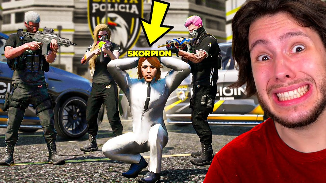 Gta Rp A Policia Me Prendeu Youtube