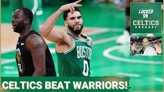 Boston Celtics struggle, but beat Steph Curry, Golden State Warriors in OT