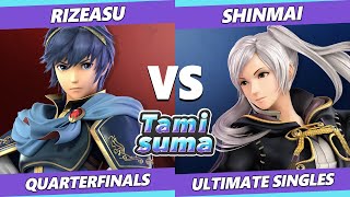 TAMISUMA 167 SSBU - Rizeasu (Marth) Vs. Shinmai (Robin) Smash Ultimate Quarterfinals