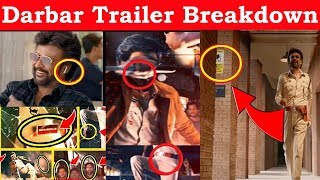 Darbar (Tamil) Official Trailer | Darbar Trailer Breakdown | Rajinikanth |  Nayanthara | Murugadoss