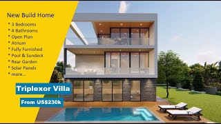 We Build Houses: Villa Triplexa from $230,00 USD