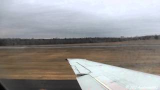 Airtran Airways Boeing 717 Full Throttle Takeoff from Bradley International Airport! *With ATC*