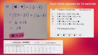 ArithmeCode Junior #010 Solution