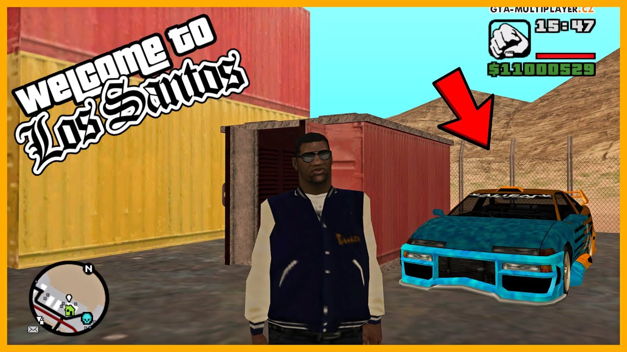 Našel Jsem Vzácný Kontejner Na Wtls Gta San Andreas Multiplayer 110