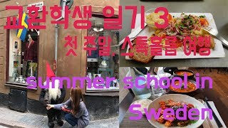 #13. 스웨덴 교환학생의 첫 주말_ 스톡홀름 당일치기 자유여행