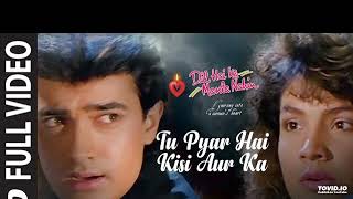 Tu Pyaar Hai Kisi Aur Ka ((Love)) Hit Song Kumar Sanu Anuradha Paudwal Amir Khan Puja Bhatt