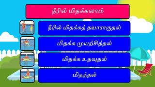 உடற்கல்வி ஆண்டு 1 - அடிப்படை நீச்சல் 🏊