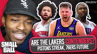 Can the Lakers Contend? Pistons Streaking & 76ers Future Plans