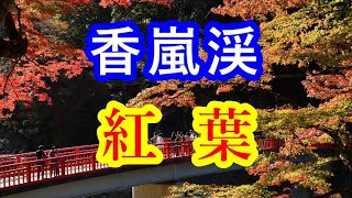 香嵐渓　紅葉が見頃です　愛知県豊田市足助（あすけ）町