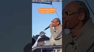 #SnoopDogg really was singing his heart out‼️😂