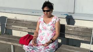 IMG 4663 Aruna \u0026 Hari Sharma enjoy Sunshine Herrhagsvägen 1, Uppsala, Sweden, May 21, 2023