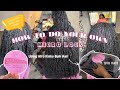 Tutorial | 😍Using Human Hair Afro Kinky Bulk to do DIY Micro Locs | ft.QVR Hair @Melthestylistt