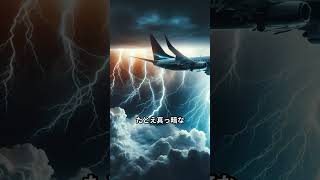 飛行機に雷が直撃しても落ちない理由 #雑学 #科学 #飛行機