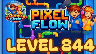 Pixel flow© - Level 844 - solution - walkthrough