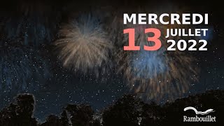 Festivités de la fête nationale 2022 à Rambouillet