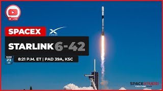 Watch Live! 28th Launch of the year for SpaceX | STarlink 6-42 Mission | Falcon 9 Launch