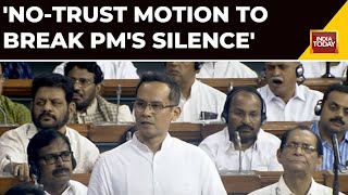 Gaurav Gogoi Initiates No-confidence Motion In Lok Sabha, Questions PM Modi’s Silence On Manipur