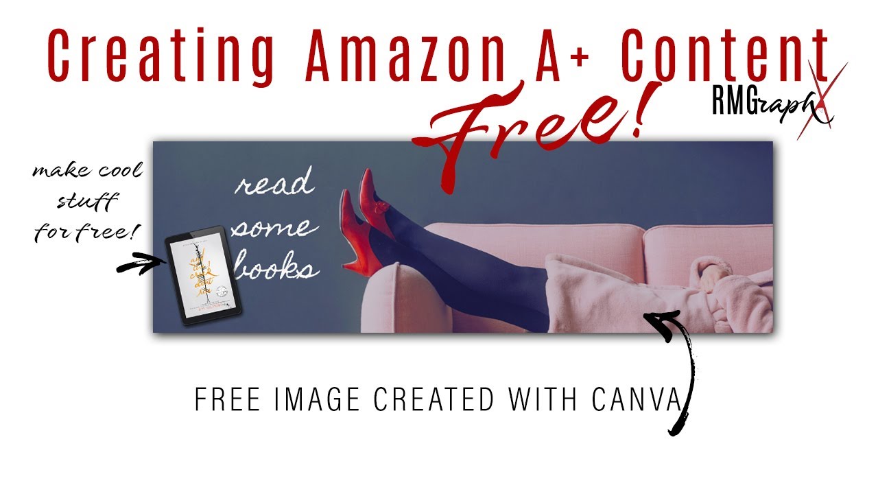 How To Create A+ Content Images FREE Using Canva - YouTube