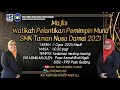 Majlis Watikah Pelantikan Pemimpin Murid Tahun 2021