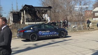 Burned to death and left behind: family finds body that fire crews missed