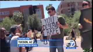 AZ Student Holds 'You Deserve Rape' Sign