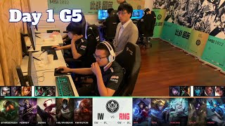 IW vs RNG - Day 1 LoL MSI 2022 Group Stage | İstanbul Wildcats vs Royal Never Give Up full game