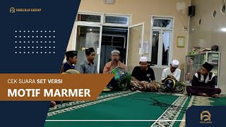 TESTIMONI SUARA ALAT HADROH JEPARA MOTIF MARMER PRODUK PT. NARCALA DERBALA GROUP