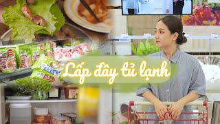 Vlog: Đi siêu thị cùng mình lấp đầy tủ lạnh nào | Châu Giang nè