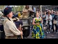 Natasha Harper & Bagpiper Wilco - Amazing Grace (last verse) - Het Gooi Bevrijd